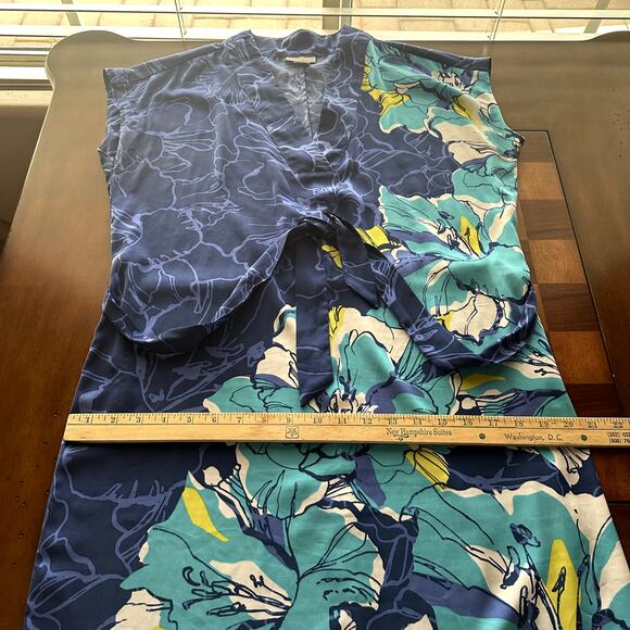 Tropical Vacation Slip Dress with Tie Belt Light and Comfy Medium - Picture 6 of 9